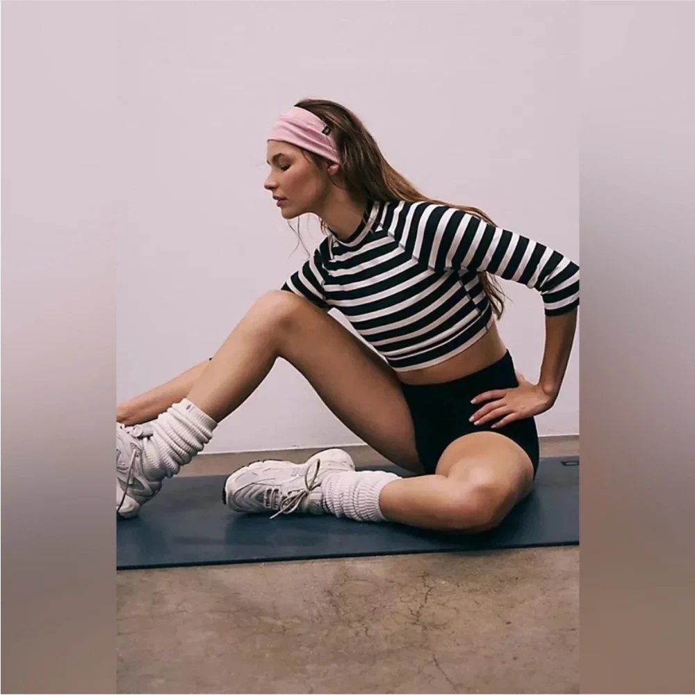 Free People FP Movement Never Better Stripe Layer